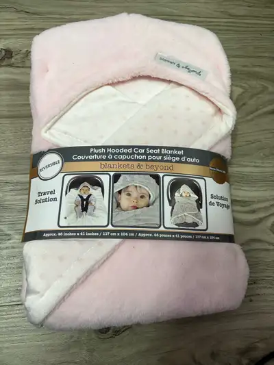Reversible car seat blanket baby couverture pour siège d’auto bé, View more