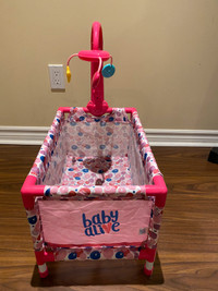 Baby Alive Toy Crib