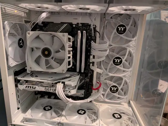 NEW custom Built Gaming PC  - GeForce RTX 4060 OC-32GB DDR5 2TB63234778601987123