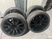 Mags + Tires 245/35R20 XL 95Y ZETA  + 4 mags STARR