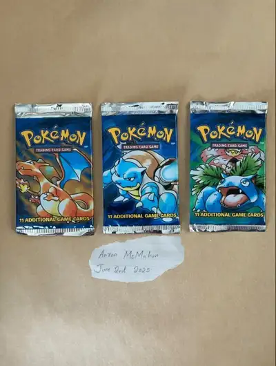 *Check Out My Other Ads* these packs are from my childhood so authentic and still sealed perfect con...