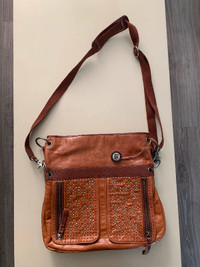 The Sak brown leather purse