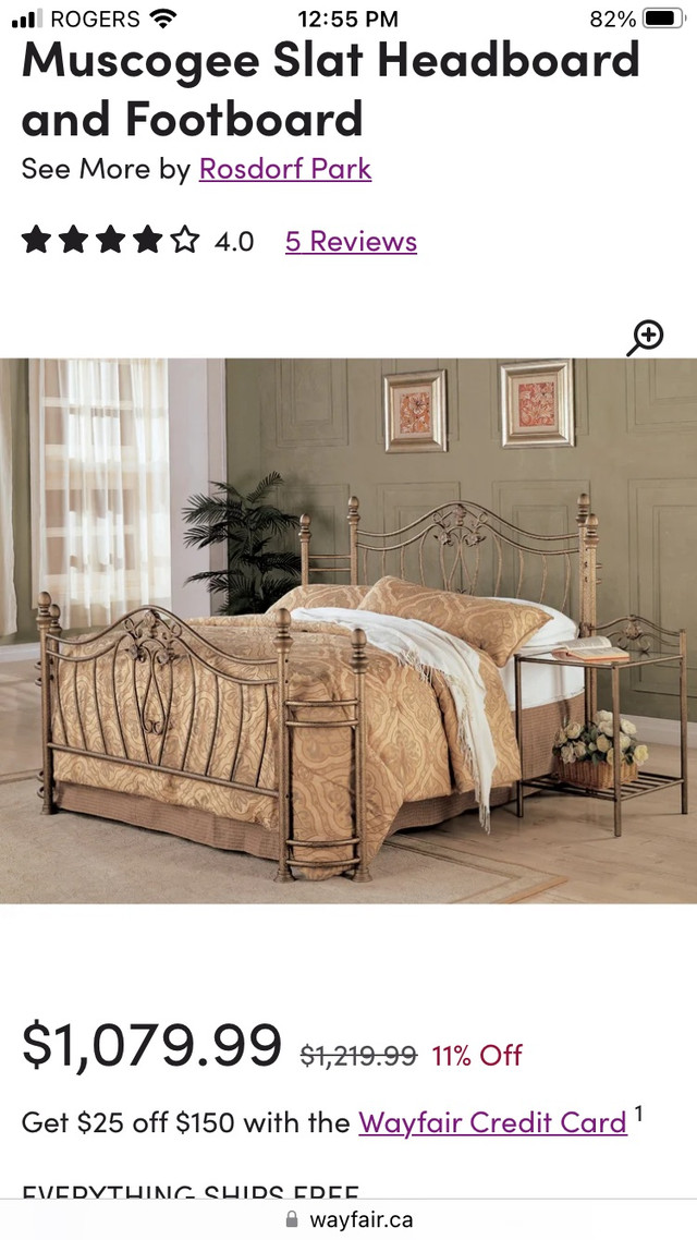 queen bed frame in Beds & Mattresses in Hamilton - Image 4
