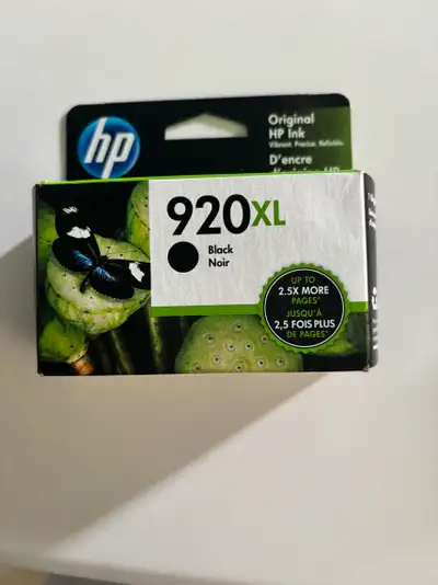 Cartouche d'encre noire HP 920XL