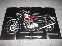 1975  Triumph Trident T160  Original Brochure