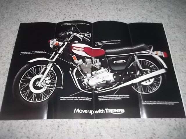 1975  Triumph Trident T160  Original Brochure in Other in City of Toronto