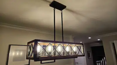 Hampton Bay Chandelier, View more