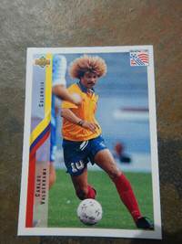 Carte de sport - soccer upper deck 37 cartes