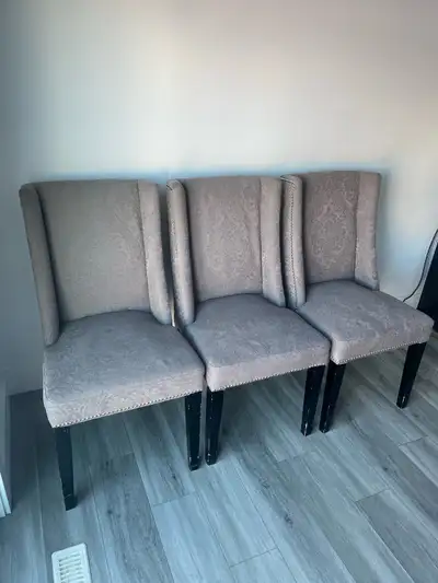 3 Dining Chairs, View more