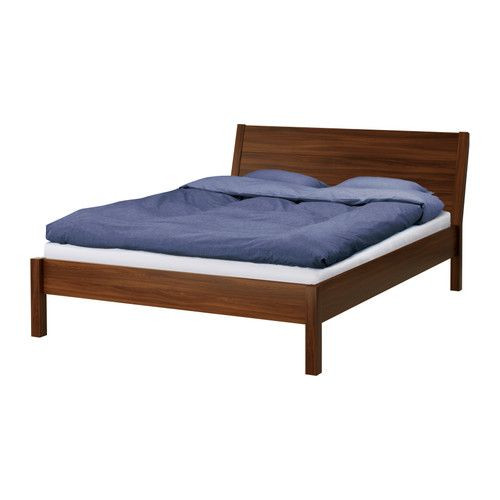 Ikea Nyvoll Queen size Bed Frame and Luroy slatted bed base in Beds & Mattresses in Oshawa / Durham Region - Image 3