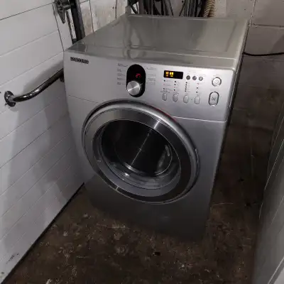 Samsung electric clothes Dryer Serviced silver, View more