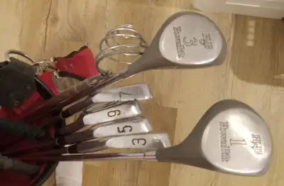 Right-handed, Adult,  Golf Clubs & Bag, Voir plus