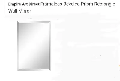 Mirror- Beveled Edge- 24" L x 18" W, View more