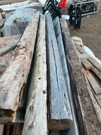 Barn wood beams