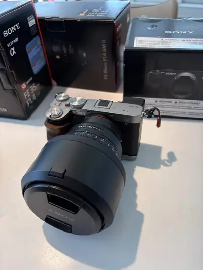 since I found a new hobby and I need money for it so im selling these sony a7cr $3000 sony 200-600mm...