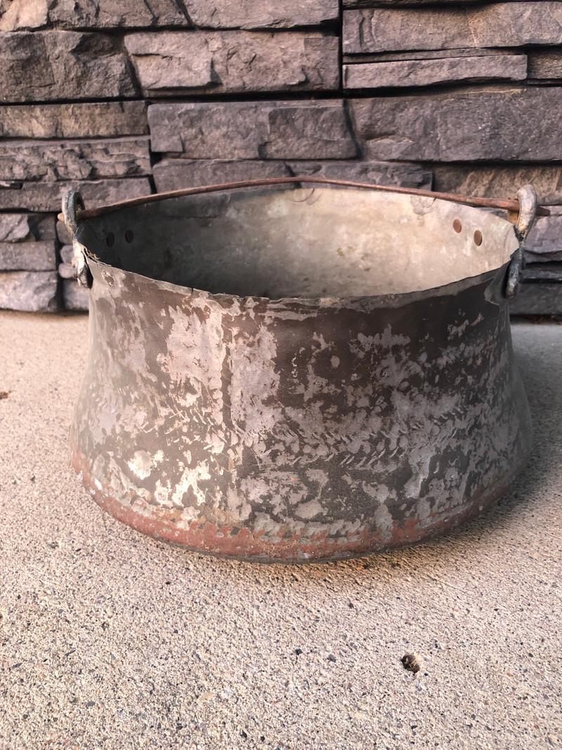 Vintage Hammered Aluminum Pot Arts & Collectibles Calgary Kijiji