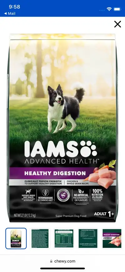 Iams Advanced Health Healthy Digestion Chicken & Whole Grains , View more
