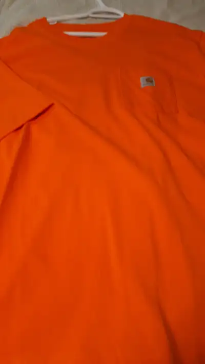 2XL Carhartt Summer K87 Safety Orange or Yellow Pocket T-Shirts, View more