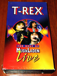 VHS Tape :: T. Rex The Best of MusikLaden Live