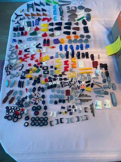 My granddaughter has no wish to build with all these special vehicle pieces. Looking to sell or will...