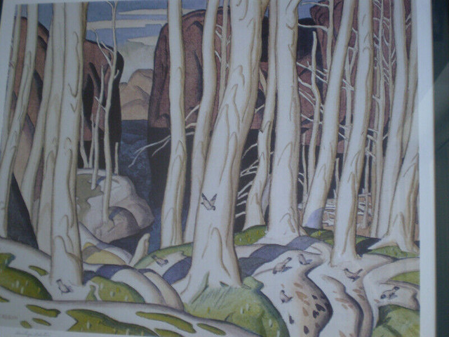 A.J. Casson - " The White Forest-1937 " -Limited Edition Print - in Arts & Collectibles in Kitchener / Waterloo - Image 3