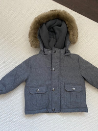6-12 month Grey Winter Jacket 