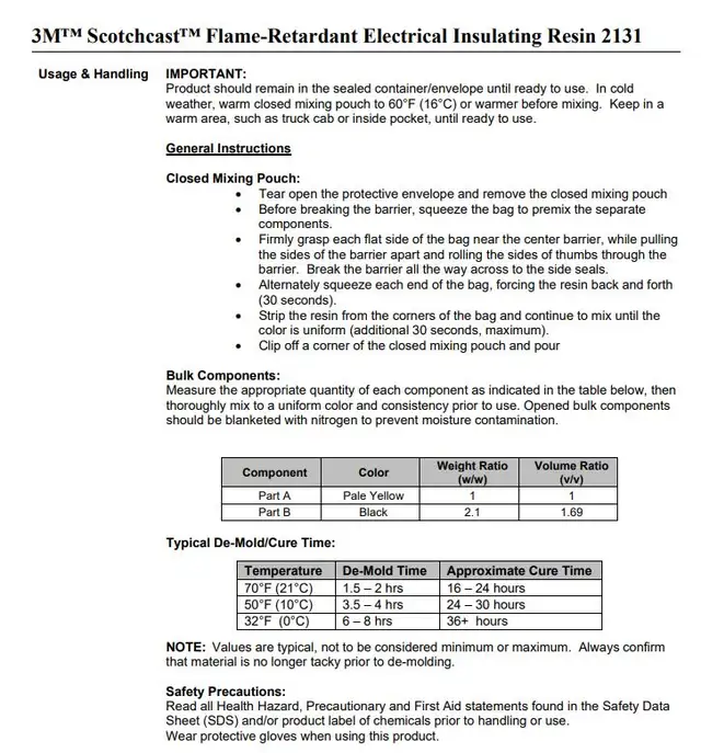(NEW) 3M Scotchcast M-Series Cable Repair Kit M-20 in Other in City of Toronto - Image 9