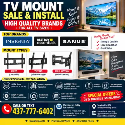 Tv Mounting , View more