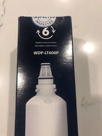 Waterdrop LT600P water filter $15 each or 2 for $25. 2 available. Brand new, sealed. REPLACEMENT MOD...