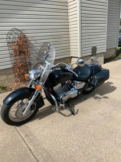 2006 Honda Shadow VT-750 Aero for sale. There’s only 14,000k on her and she’s up for more. I’ve regu...