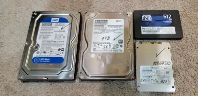 Hard Drives Laptop and  Desktop., View more