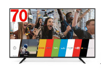 LG-LED TV 70"-smart-4k-ultra hd--in box--WARRANTY-$849.99-no tax