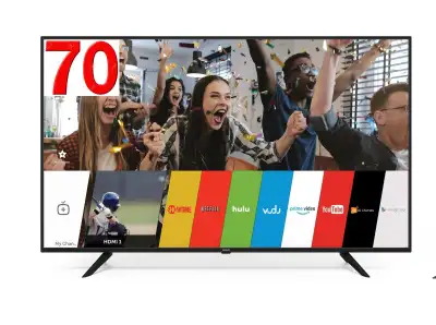 LG-LED TV 70"-smart-4k-ultra hd--in box--WARRANTY-$749.99-no tax, View more
