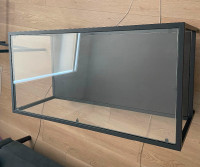 Glass Coffee Table( black and Brown color)