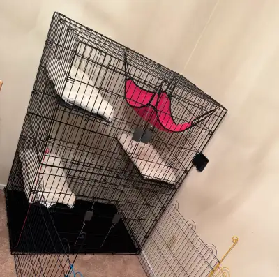 Collapsible Cat Playpen., View more