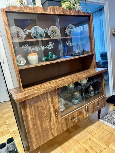 Vintage Hutch Cabinet, View more