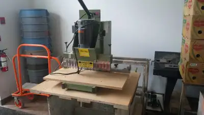 Conquest Line Bore Machine. Made in the USA. 13 spindles. Very little use at my end. I was doing com...