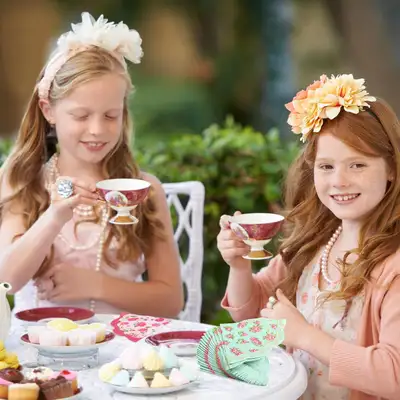 Vintage Floral 100 Pcs 3 Ply Tea Party Napkins - Disposable Scal, View more