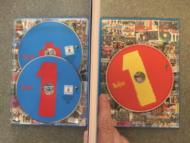 The Beatles 1+ deluxe 2 Blu-ray Discs 1 CD mint shape in CDs, DVDs & Blu-ray in Calgary - Image 2