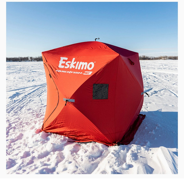 Eskimo QuickFish3 ice fishing tent Fishing, Camping & Outdoors Winnipeg Kijiji