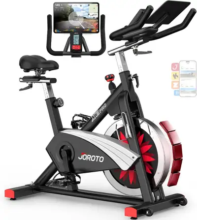 JOROTO Exercise Bike, Magnetic Stationary Bikes for Home with 40, View more