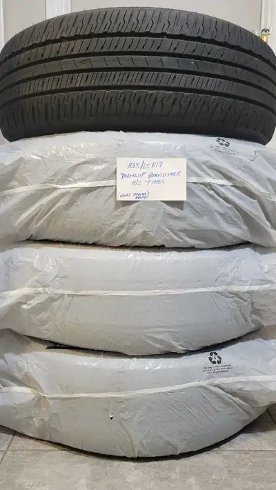 Selling a set of Dunlop Grandtrek AT20 all season tires in great condition! Owned by Goodyear. No pu...