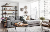 NEW! Ultra Comfort Apartment Size Sectional W Reversible Chaise!