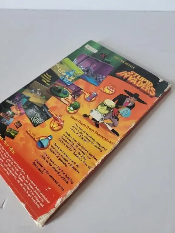 Stupid Invaders PC (2000) - Édition Originale - Complet 4 CD in PC Games in City of Montréal - Image 6