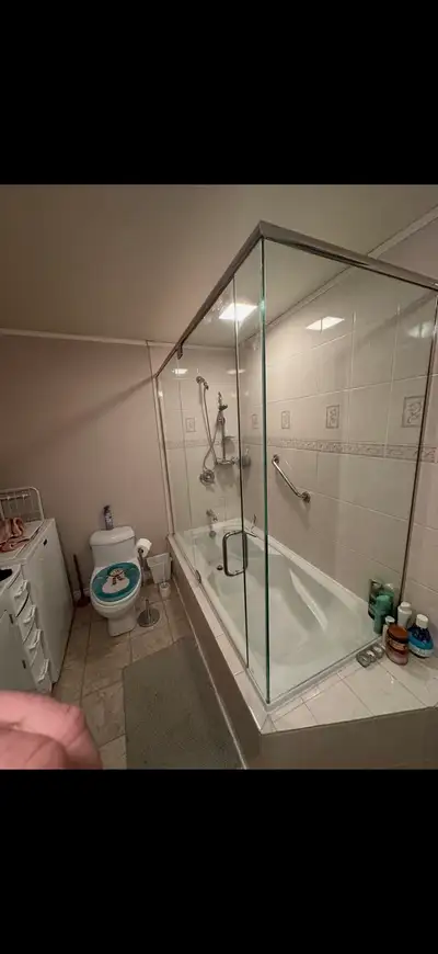  Bain-douche avec portes vitrée ), View more