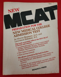 New MCAT (1978) - New Medical College Admission Test