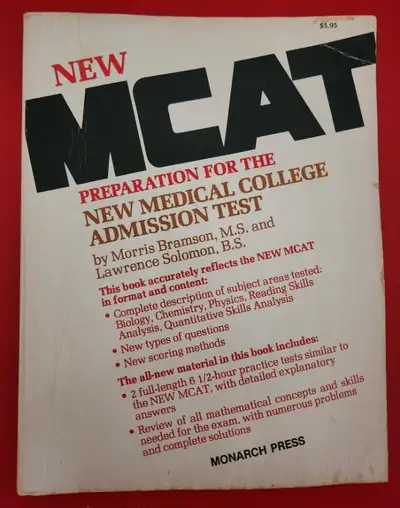 New MCAT (1978) - New Medical College Admission Test, View more