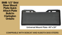 Skid Steer Universal Mount Plate Quick Attach Plate