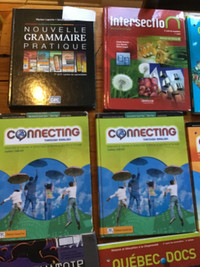 Livres du secondaire: Intersection, Connecting, Observatoire…