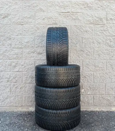 Winter / Snow Michelin Pilot Alpin PA4 20” Tires. 4x 265 30 20 (95%). Fits: Audi A4 / S4 / A5 / S5 /...